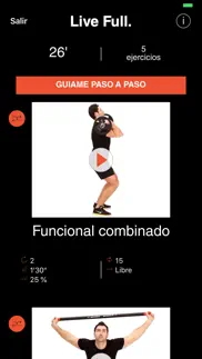 full fitness entrenamiento iphone capturas de pantalla 2