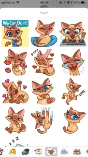 kitty cat emoji funny stickers iphone images 2