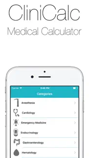 clinicalc medical calculator iphone images 1