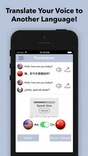 language translator -translate iPhone Captures Décran 2