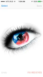 red eye corrector iphone images 1
