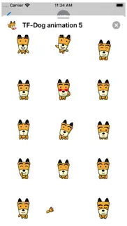 tf-dog animation 5 stickers iphone images 2