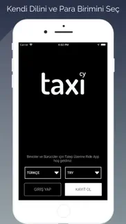 taxicy iPhone Captures Décran 1