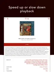 audio bibles iPad Captures Décran 4