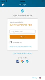 hp business partner iphone capturas de pantalla 2
