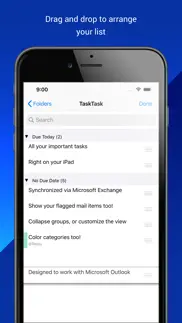 tasktask for outlook tasks iphone resimleri 3