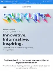 adobe summit emea 2019 ipad capturas de pantalla 1