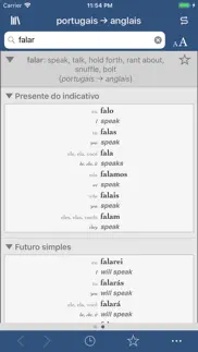 ultralingua portugais-anglais iPhone Captures Décran 2