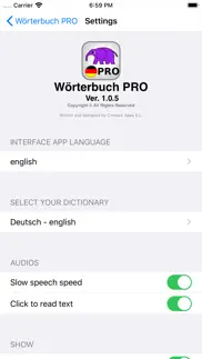 pro - german dictionary iphone resimleri 4