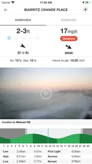 msw surf forecast iPhone Captures Décran 2