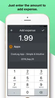 daily spending-my cost tracker iphone images 4