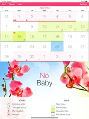 fertility and period tracker ipad images 3