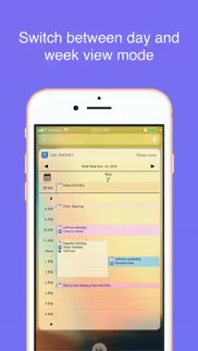week calendar widget pro iPhone Captures Décran 2