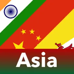 asia geography quiz flags maps logo, reviews