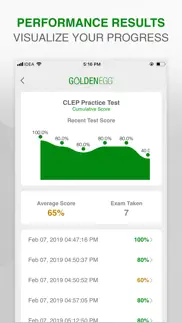 clep practice test pro iphone images 4