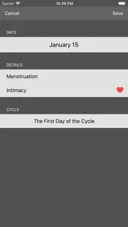 menstrual periods tracker iphone images 4