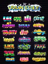 graffiti stickers for imessage ipad images 1
