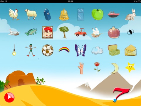oasis de l'alphabet arabe iPad Captures Décran 2
