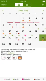 period tracker deluxe iphone images 2