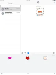 speech bubbles-custom stickers ipad images 1