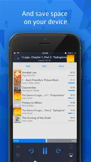 cloudbeats: audio book player iphone images 2
