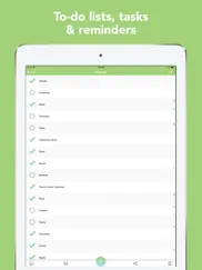 lists to do iPad Captures Décran 2