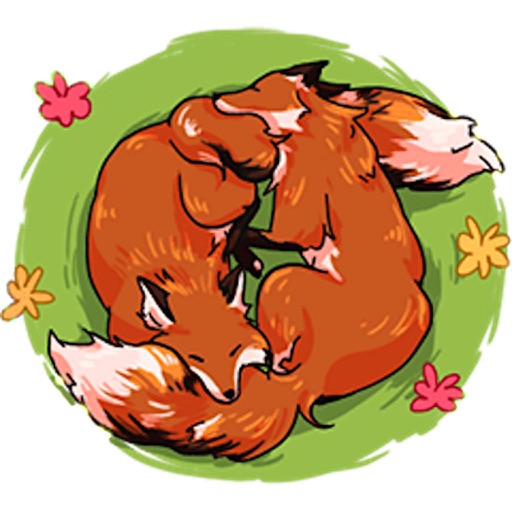 Red Fox FoxMoji Stickers app reviews download
