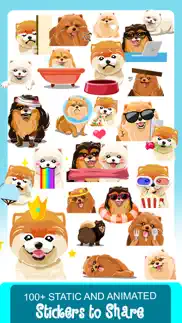 pomeranian dog emoji stickers iphone images 2