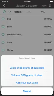 zakat calculator for muslims iphone images 3