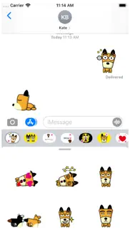 tf-dog animation 3 stickers iphone images 1
