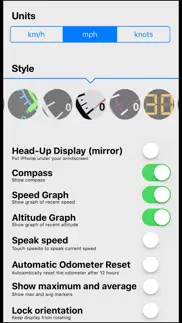 speedometer speed box iPhone Captures Décran 3