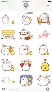 animated molang and piu piu iphone images 3