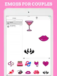 dirty emoji - sexy lips chat ipad images 1