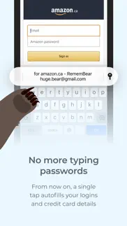 remembear: password manager iphone images 4