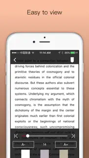 lector epub -leer epub,chm,txt iphone capturas de pantalla 2