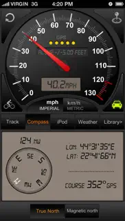 speedometer gps+ iphone images 2
