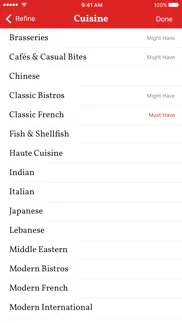 food lover’s guide to paris iPhone Captures Décran 3