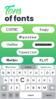 fonts - font & symbol keyboard iphone images 4