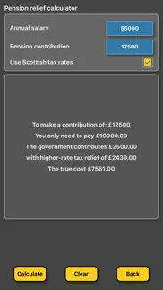 pension tax relief calculator iphone images 1