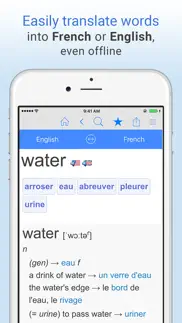 english-french dictionary. iphone images 1