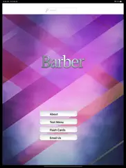 barber certification exam prep iPad Captures Décran 1
