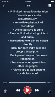 voice dictation - speechy lite iphone images 2