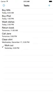 smalltask - simple to-do list iphone images 1