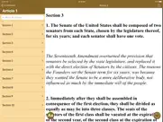 constitution of the u.s.a. iPad Captures Décran 1