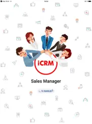 icrm клиенты, задачи, продажи айпад изображения 2