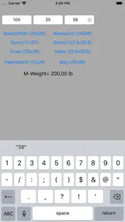 m-weight calculator iphone resimleri 1