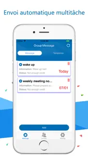 group message - auto sms&email iPhone Captures Décran 3