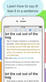 idioms and slang dictionary iphone resimleri 3