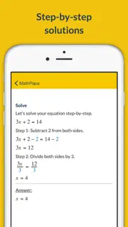 mathpapa - algebra calculator iphone images 2