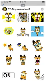 tf-dog animation 6 stickers iphone images 2